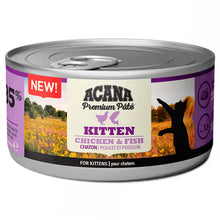 Alimento húmido para Gatos Acana Cat Kitten Premium Patê Chicken & Fish Wet (Lata)
