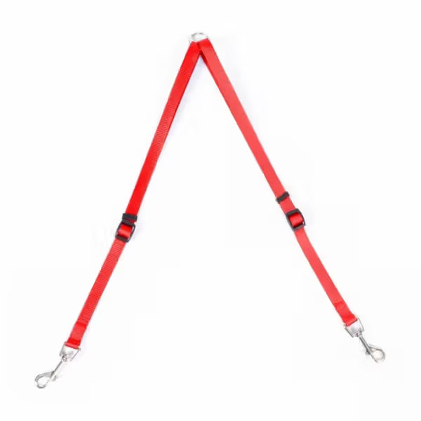 Duvo Plus Acoplador de Nylon Duplo para trela 40-70 cm / 15 mm