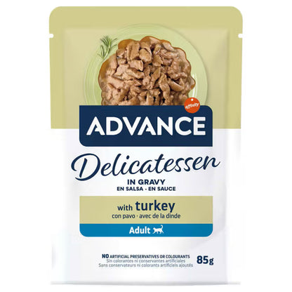 Advance Delicatessen Gato Adulto Pavo - Comida húmeda para gato