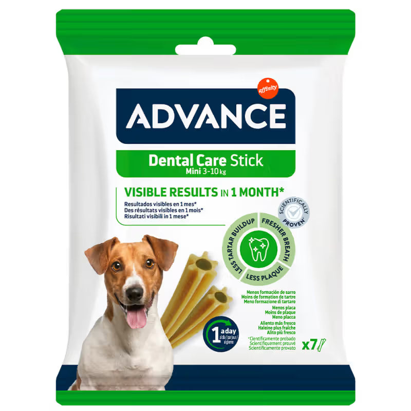 Biscoitos para cão Advance Dog Dental Care Stick Mini