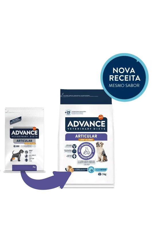 Ração Veterinária para Cão Advance Vet Dog Articular Low Calorie | 12 kg