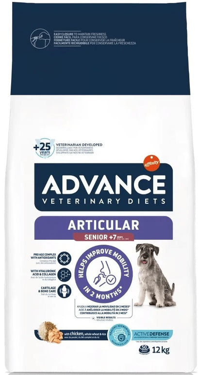 Ração Veterinária para Cão Advance Vet Dog Articular Senior +7 Years | 12 kg