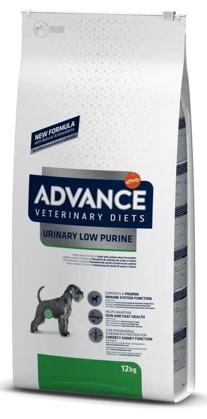 Ração Veterinária para Cão Advance Vet Dog Urinary Low Purine | 12 kg