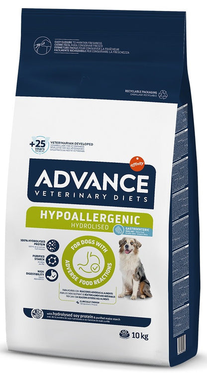 Ração Veterinária para Cão Advance Vet Dog Hypoallergenic | 10 kg