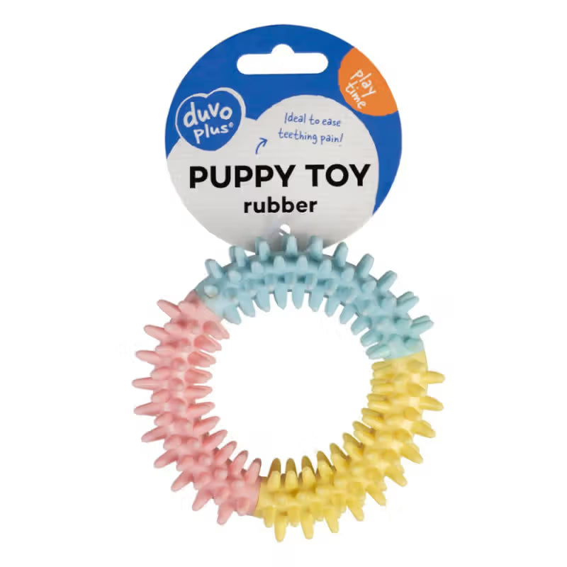 Duvo Plus Teething Ring - Rubber ring for puppies