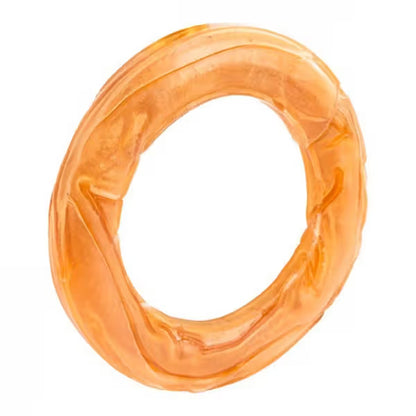 Kerbl Dog Pressed Rawhide Chew Ring - Dog treat