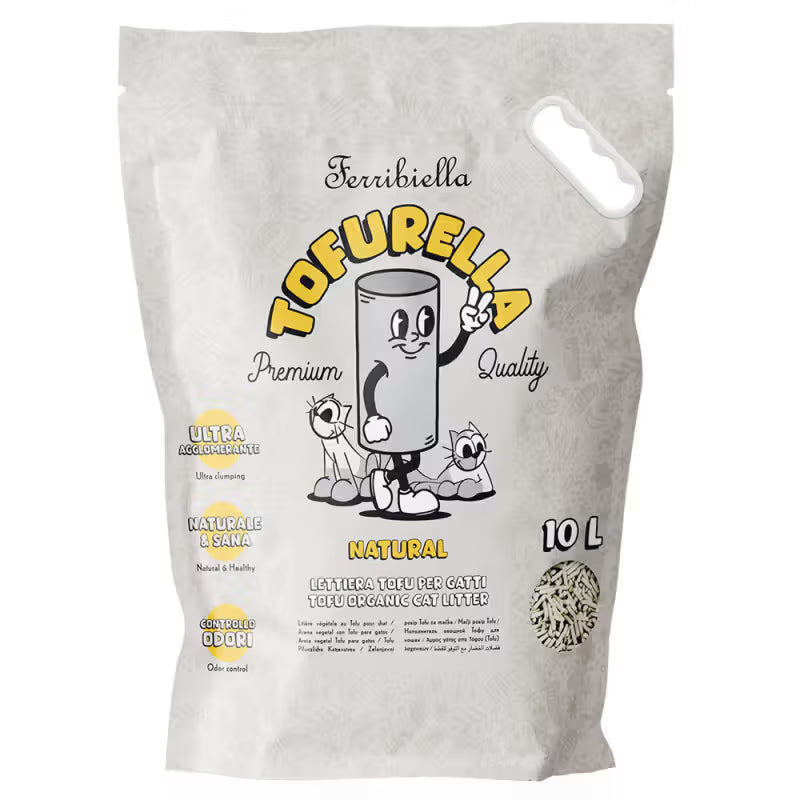 Ferribiella Tofurella - Arena aglomerante para gato
