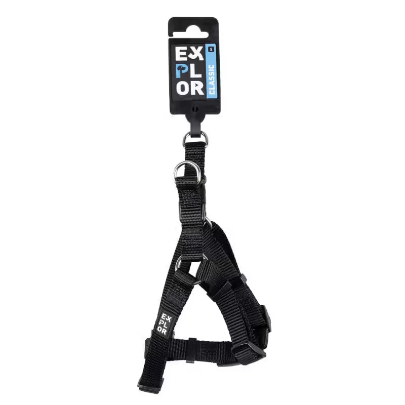 Duvo Plus Explor Classic Preto Preto - Dog harness