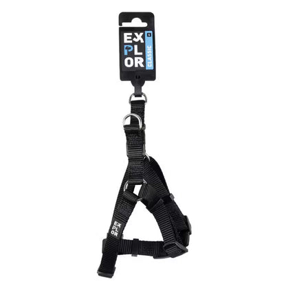 Duvo Plus Explor Classic Preto Preto - Dog harness
