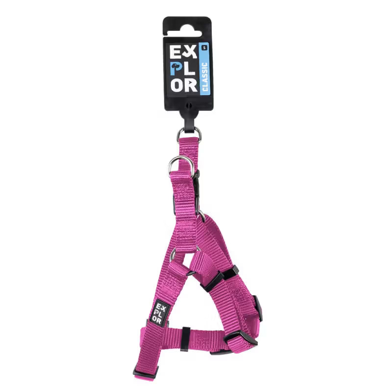 Duvo Plus Arnês Explor Classic Rosa Fucsia Rosa - Arnês para cão