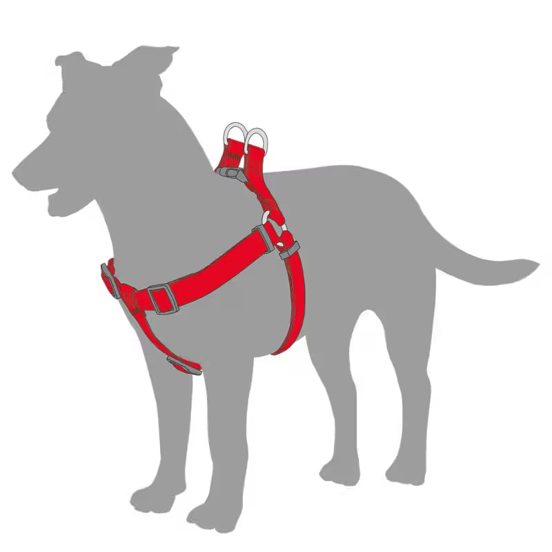 Duvo Plus Explor Classic Vermelho - Dog harness