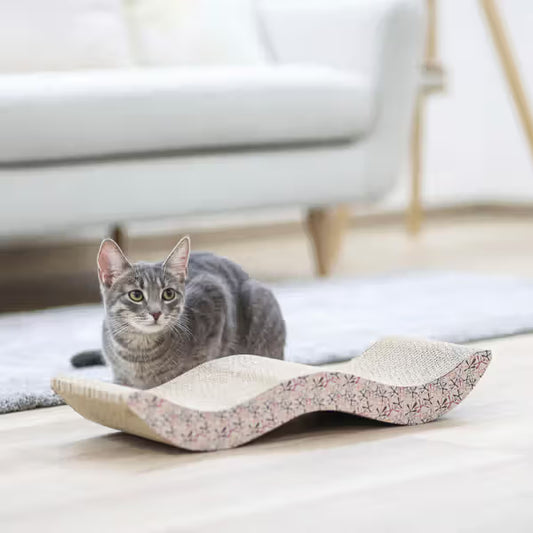 Kerbl Arranhador Ondulado de Cartão - Arranhador para gato