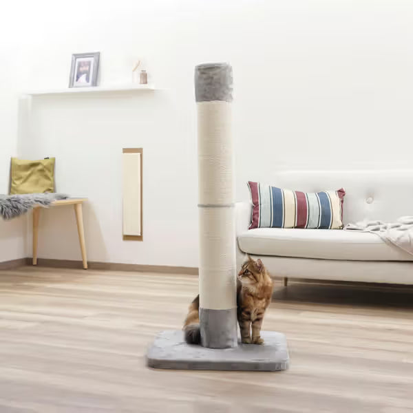 Kerbl Poste arranhador Opal em Juta - Poste arranhador para gato