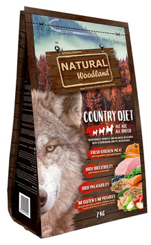 Natural Woodland Country Diet Perro Pavo - Pienso seco para perro