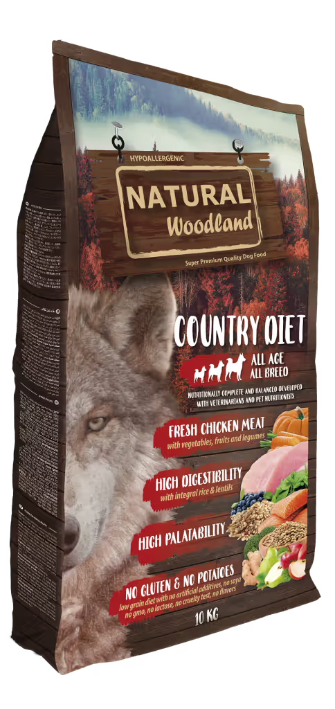 Natural Woodland Country Diet Perro Pavo - Pienso seco para perro