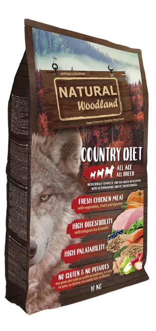 Natural Woodland Country Diet Perro Pavo - Pienso seco para perro