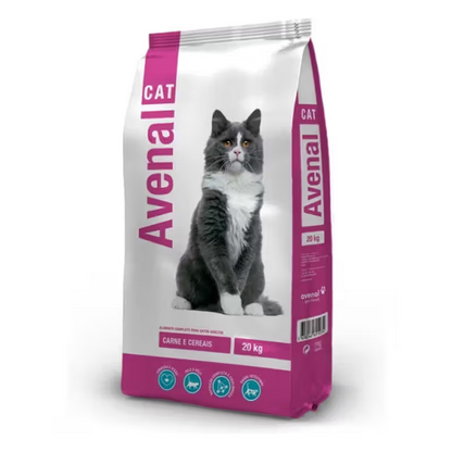 Avenal - Dry Cat Food for Adult Cats - Meat and Cereals