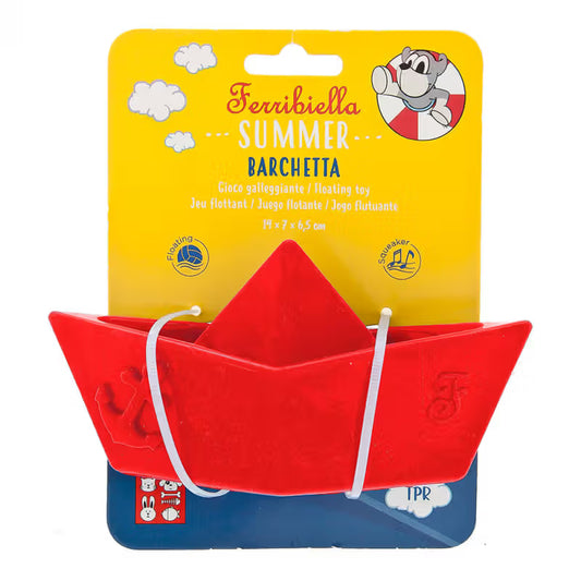 Ferribiella Barco flutuante de TPR com som para cão - Floating dog toy