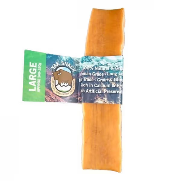 Highland Dog Chews Barra de queijo Iaque - Snack para perro