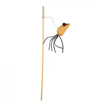 Kerbl Rod Mouse Nature - Stick for cats