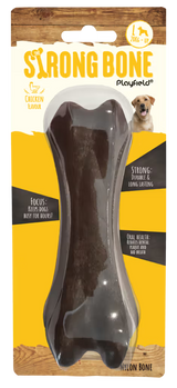 Playfield The Strong Bone Chicken - Hueso de nailon para perro