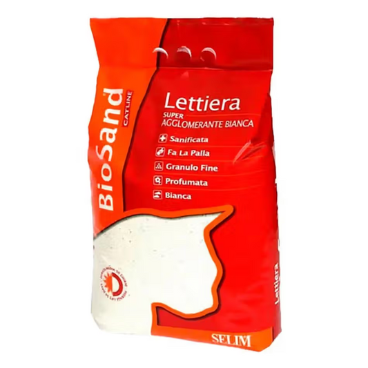 Areia Biosand Super Aglomerante Branca 8.5 Kg/10 L