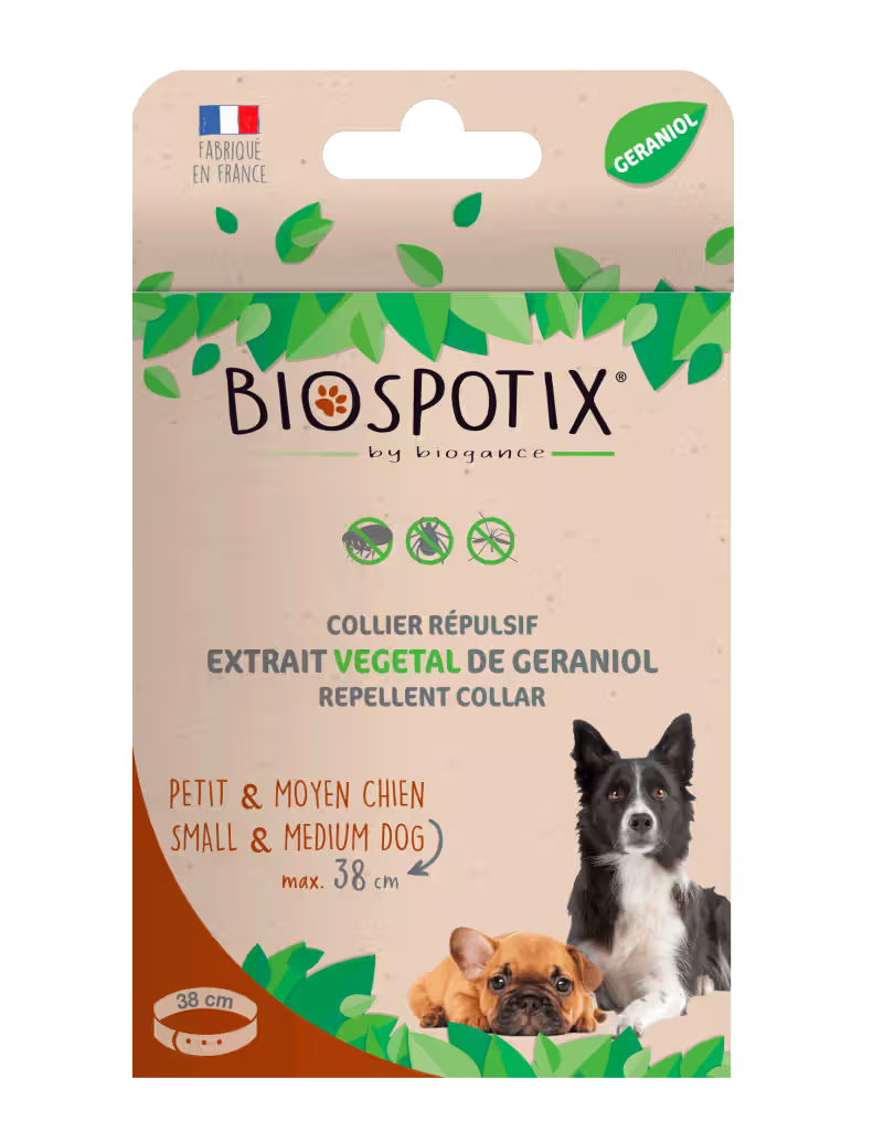 Biospotix Dog Collar - Collar antiparasitario para perro