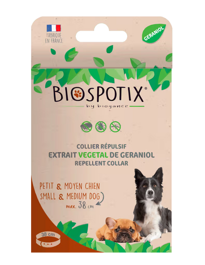 Biospotix Dog Collar - Collar antiparasitario para perro
