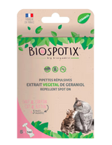 Biospotix Cat Spot On - Pipetas para gato repelente de parásitos