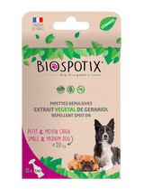 Biospotix Dog Spot On - Pipetas para perro repelente de parásitos