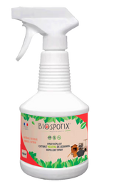 Biospotix Indoor Spray - Spray repelente de parásitos para perro