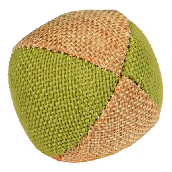 Kerbl Bola de Linho Nature - Brinquedo para cão