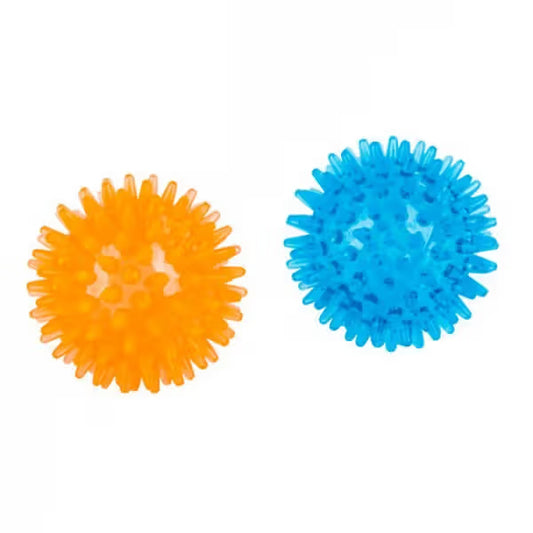 Kerbl Bolas de Plástico Hedgehog - Juguete para perro