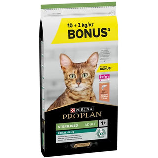 Pro Plan Adult Cat Renal Plus Sterilised Salmon - Dry food for sterilised cats with kidney problems