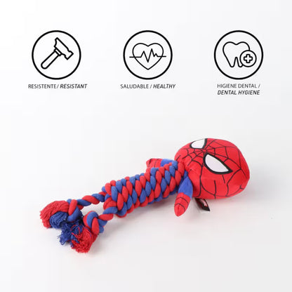 Disney & Warner Bros Spider Man - Brinquedo de corda para cão