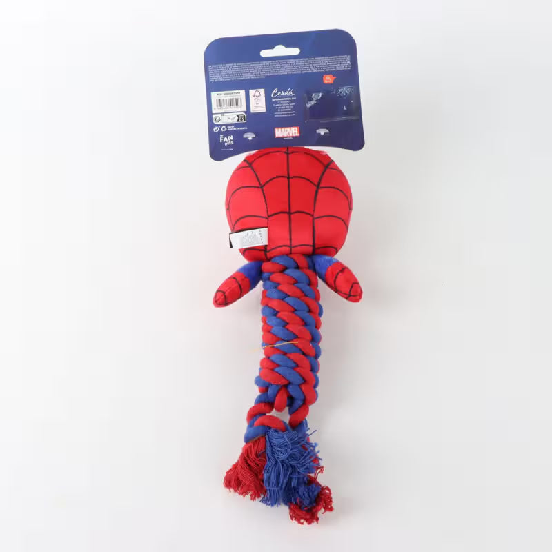 Disney & Warner Bros Spider Man - Brinquedo de corda para cão