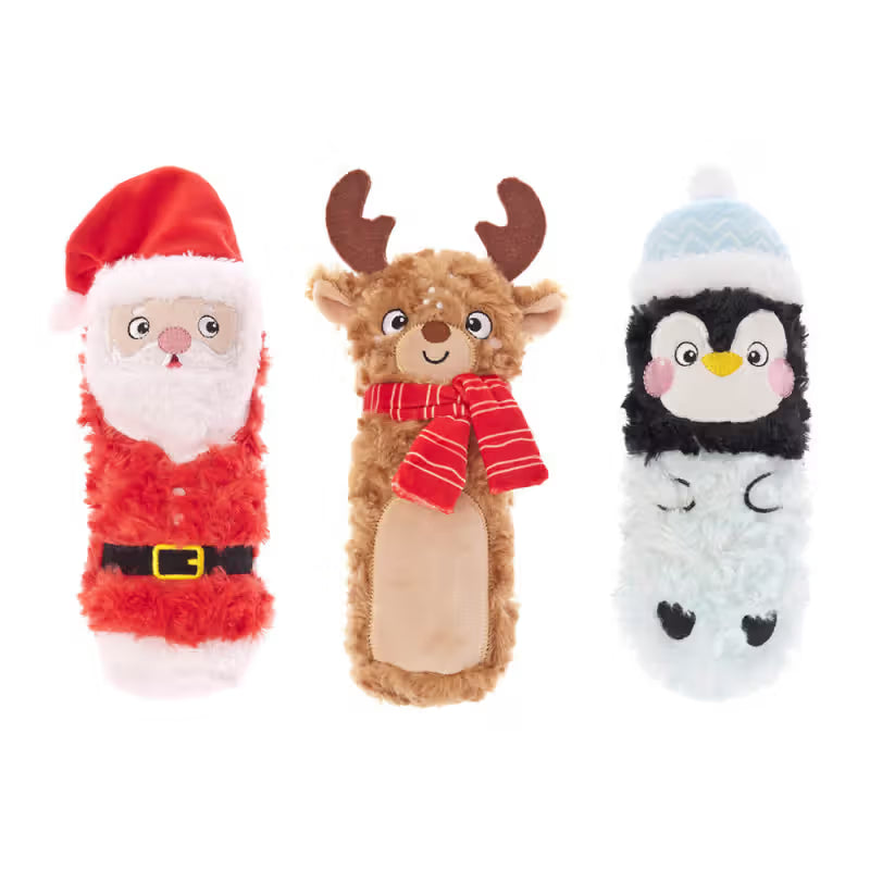 Ferribiella Brinquedo de Natal em Peluche - Juguete para perro