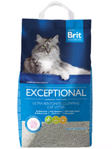 Brit Fresh for Cats Exceptional - Arena aglomerante para gato