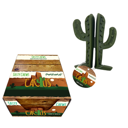 Petfield Premium Pet Food Tasty Chews Cactus Perro Pollo - Snack para perro para higiene dental