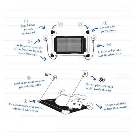 Duvo Plus - Window perch for cats