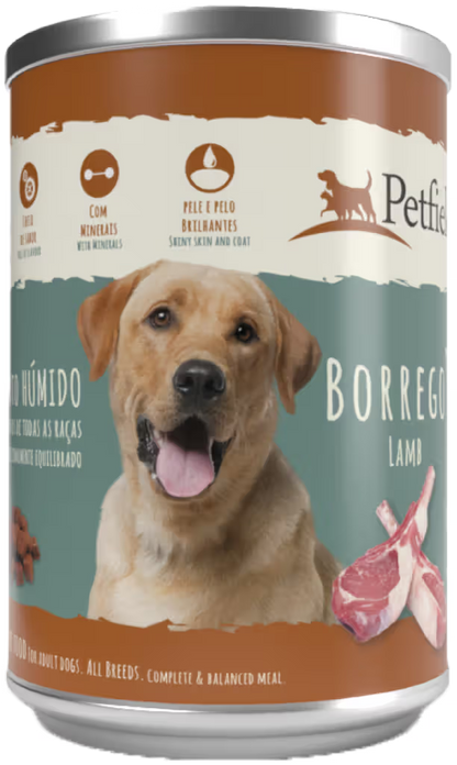 Petfield Classic Perro Cordero - Comida húmeda para perro