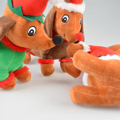 Duvo Plus Cão de Natal com Som para Cão - Christmas squeaky toy for dogs