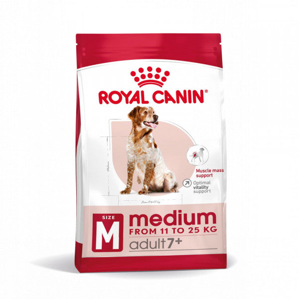 Pienso para perro Royal Canin Medium Adult 7+ 4 kg