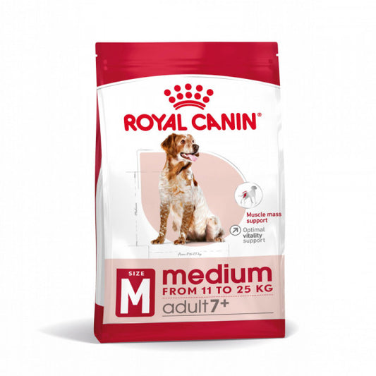 Royal Canin Medium Adult 7+ 4 kg Dog Food