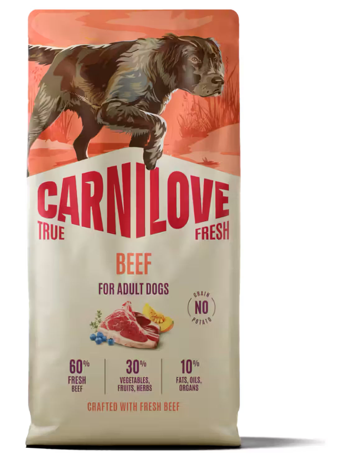 Carnilove True Fresh Adult Dog Beef Grain-Free - Dry dog food