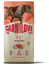 Carnilove True Fresh Adult Dog Beef Grain-Free - Dry dog food