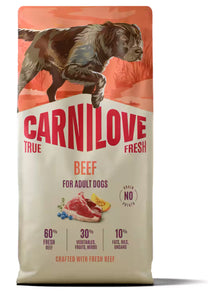 Carnilove True Fresh Perro Adulto Vacuno Grain-Free - Pienso seco para perro