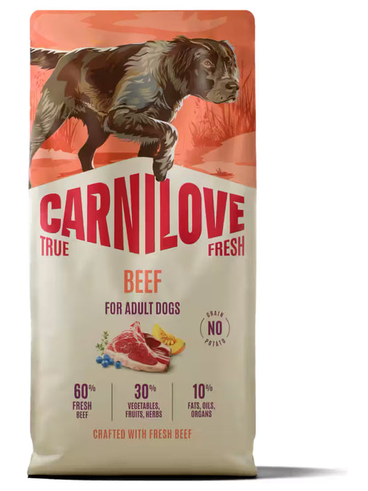 Carnilove True Fresh Adult Dog Beef Grain-Free - Dry dog food