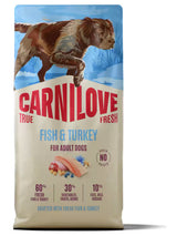 Carnilove True Fresh Adult Dog Fish and Turkey - Dry dog food