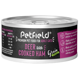 Petfield Premium Pet Food Gato Grain-Free Ciervo y Jamón Cocido - Comida húmeda para gato
